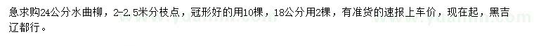 求購18、24公分水曲柳