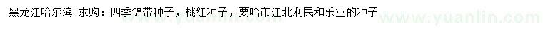 求購(gòu)四季錦帶種子、桃紅種子