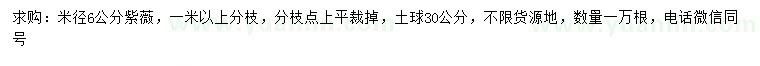 求購米徑6公分紫薇