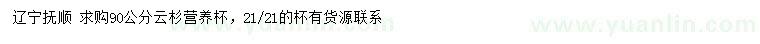 求購(gòu)90公分云杉