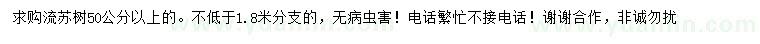 求購50公分以上流蘇