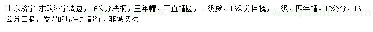 求購(gòu)法桐、國(guó)、白蠟