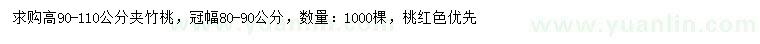 求購高90-110公分夾竹桃