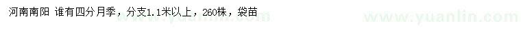 求購(gòu)4公分月季