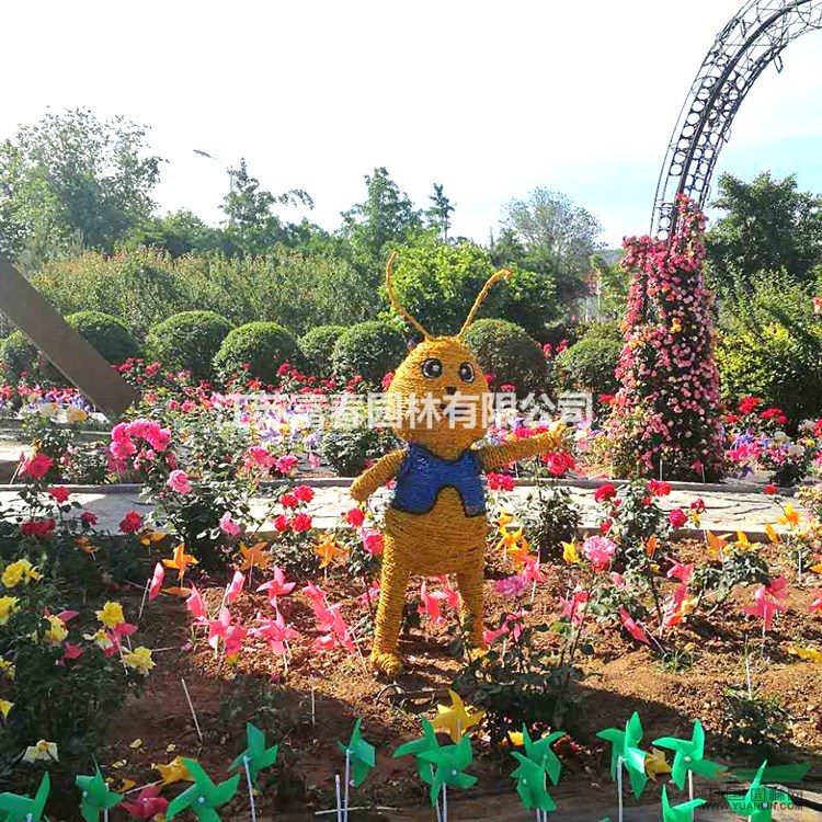 稻草人工藝品 草人藝術 干稻草編制藝術 稻草人藝術純手工