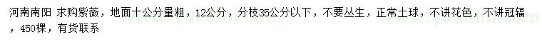 求購地面10公分量12公分紫薇