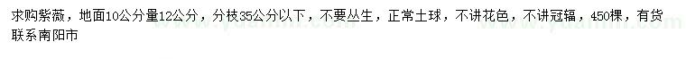 求購10量12公分紫薇