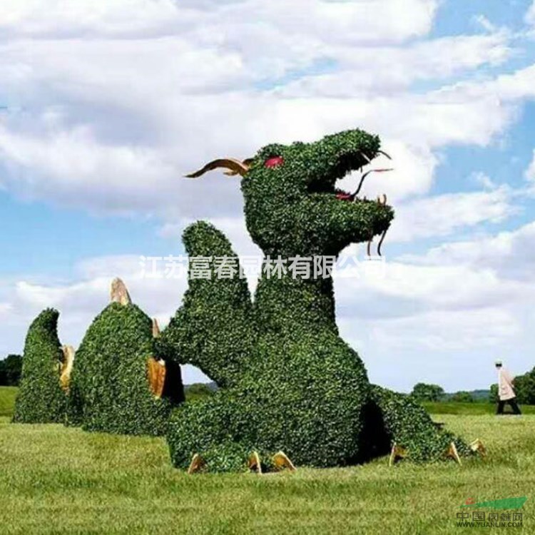 植物綠雕塑景區定做定制動物卡通景觀綠雕公園室外仿真工藝品