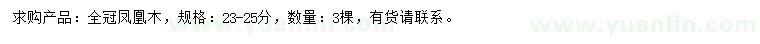 求購23-25分鳳凰木