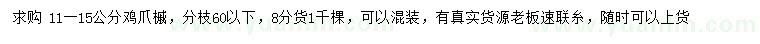 求購11-15公分雞爪槭