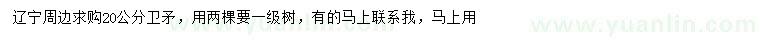 求購20公分衛(wèi)矛