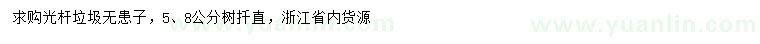 求購5、8公分無患子