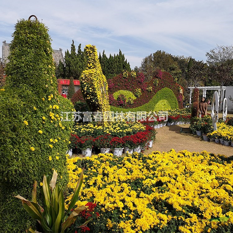 環保仿真植物造型綠雕 批發園林大型景觀五色草綠雕