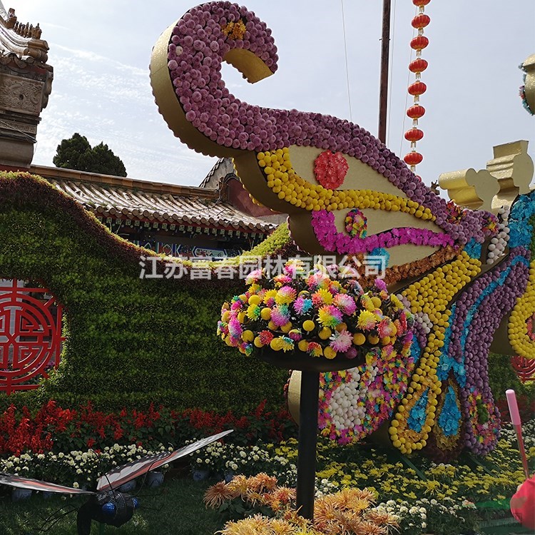 公園綠雕人物玻璃鋼 編織景區物件美陳擺設裝飾 
