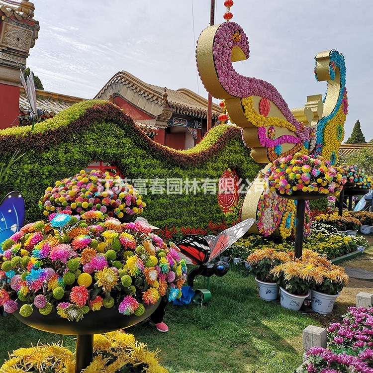 仿真動(dòng)物裝飾綠雕 景觀藝術(shù)裝飾五色草綠雕 