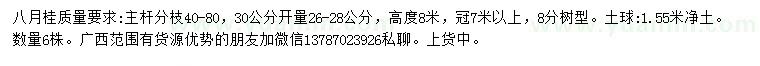 求購30公分量26-28公分八月桂