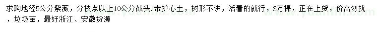 求購地徑5公分紫薇
