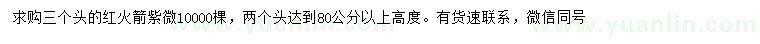 求購紅火箭紫微