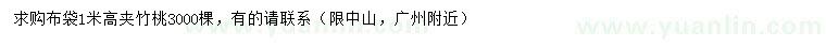 求購高1米夾竹桃