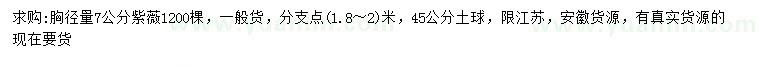求購胸徑7公分紫薇