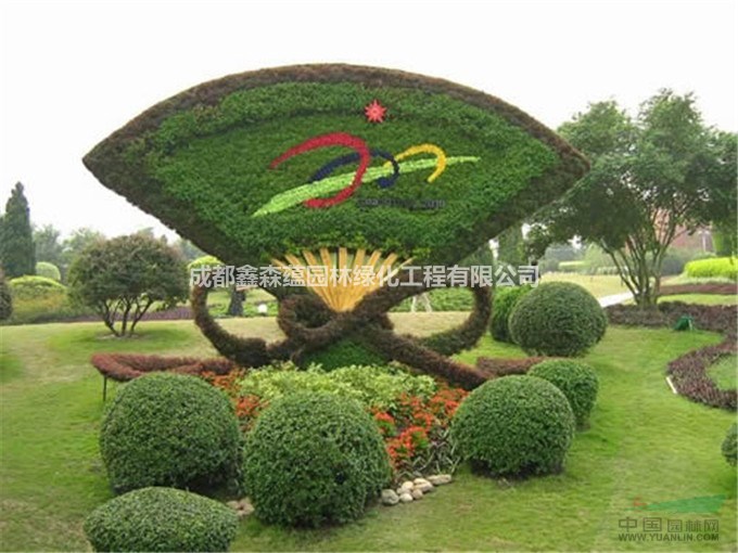 成都假植物造型 仿真植物墻 成都假草坪雕塑廠