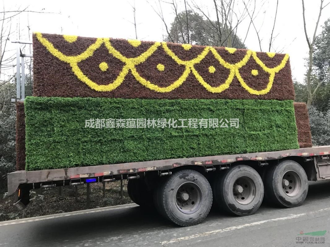 成都仿真植物雕塑 定制假植物花海造型 四川仿真園林雕塑