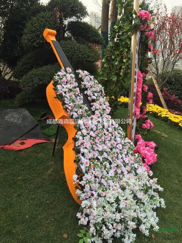 成都仿真植物園林景觀造型 成都假草坪園林造型 四川仿真綠雕