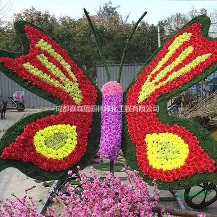 四川仿真綠雕 成都仿真植物造型 仿真景觀雕塑 定制仿真綠雕