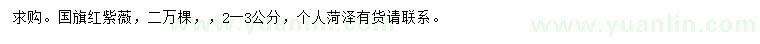 求購2-3公分國旗紅紫薇