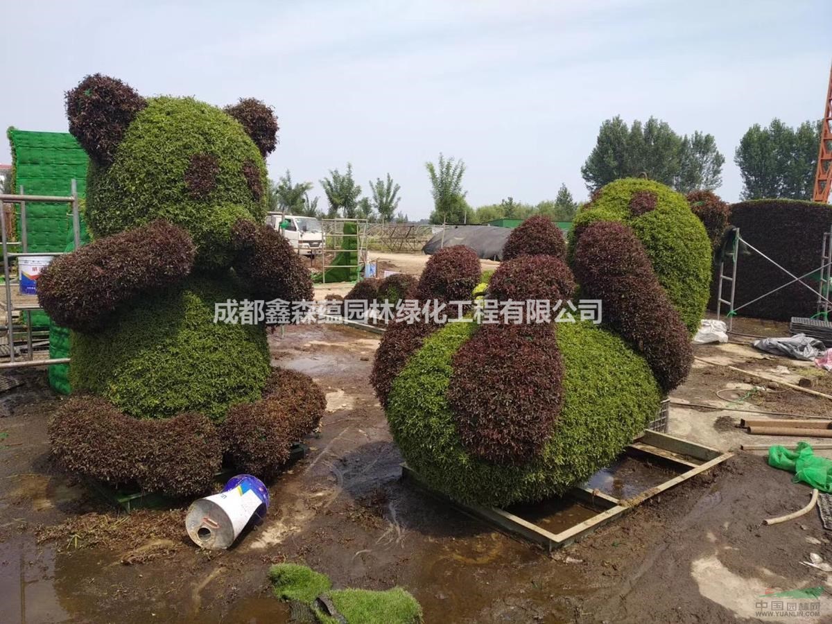 成都仿真植物綠雕 假草坪景觀綠雕 成都仿真造型 假植物造型