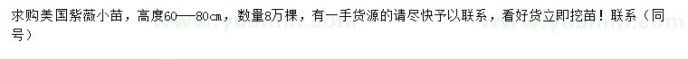 求購(gòu)高60-80公分美國(guó)紫薇