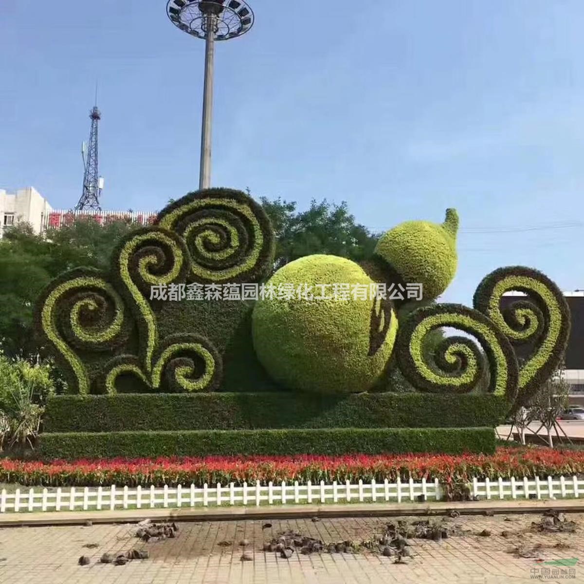 成都真植物綠雕造型 四川真植物雕塑廠(chǎng) 真植物動(dòng)物造型