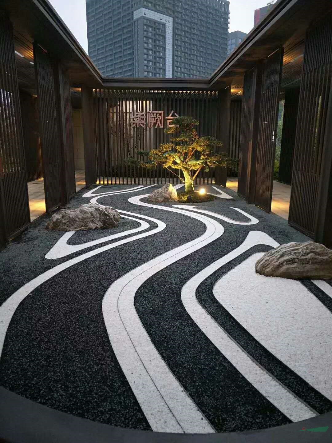 泰山石切片 雪浪石切片組合 造景石