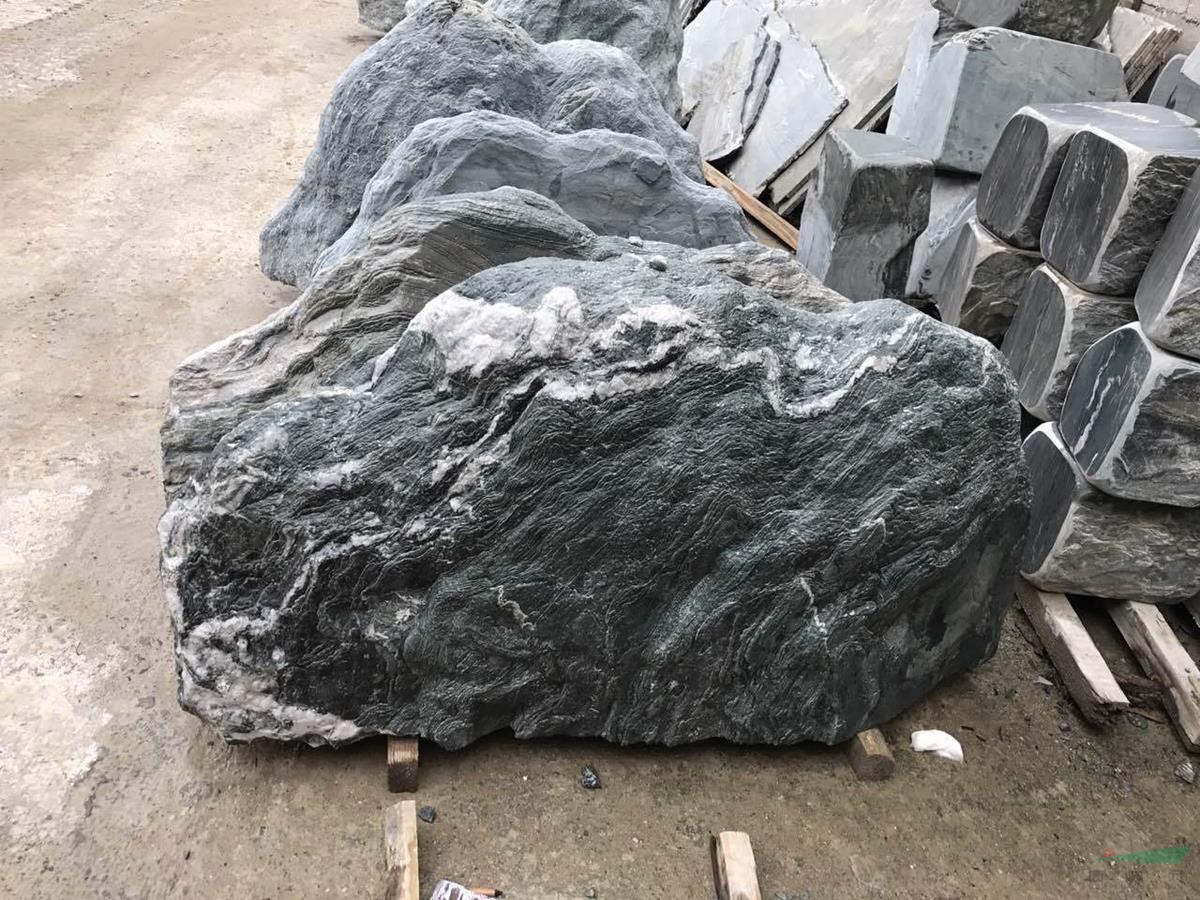 天然九龍玉景觀石 九龍壁 園林造景石