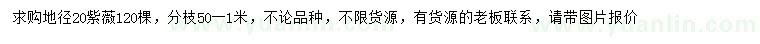 求購地徑20公分紫薇