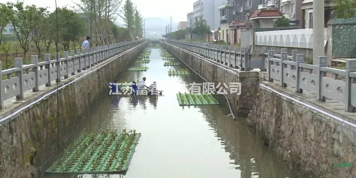 河面綠化_生態浮島設計圖_綠化建設
