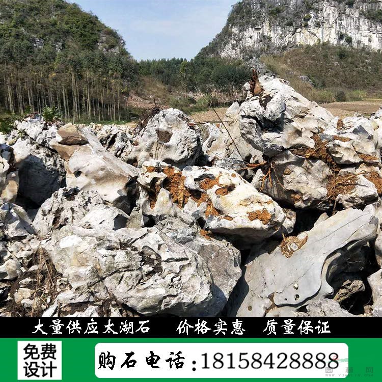 桐庐和谐天然景观石厂家 太湖石原石自然石假山石