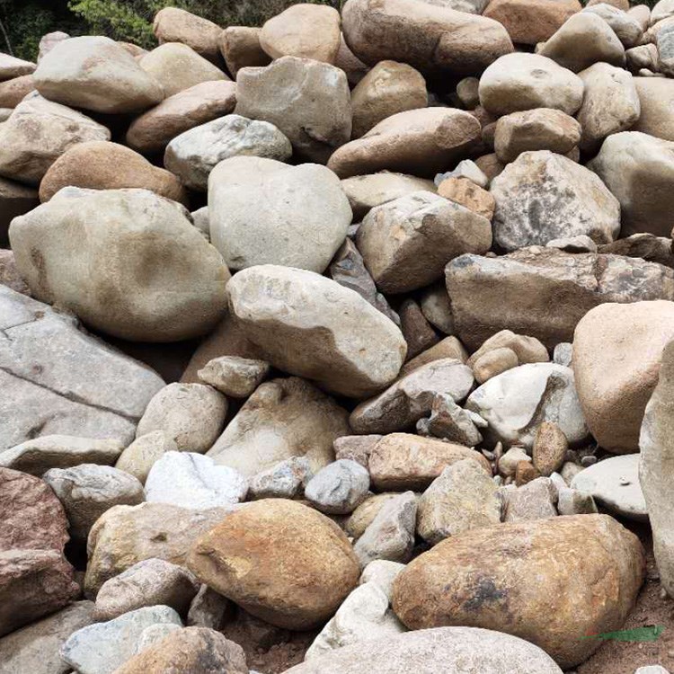 天然大石头驳岸石水冲石自然石
