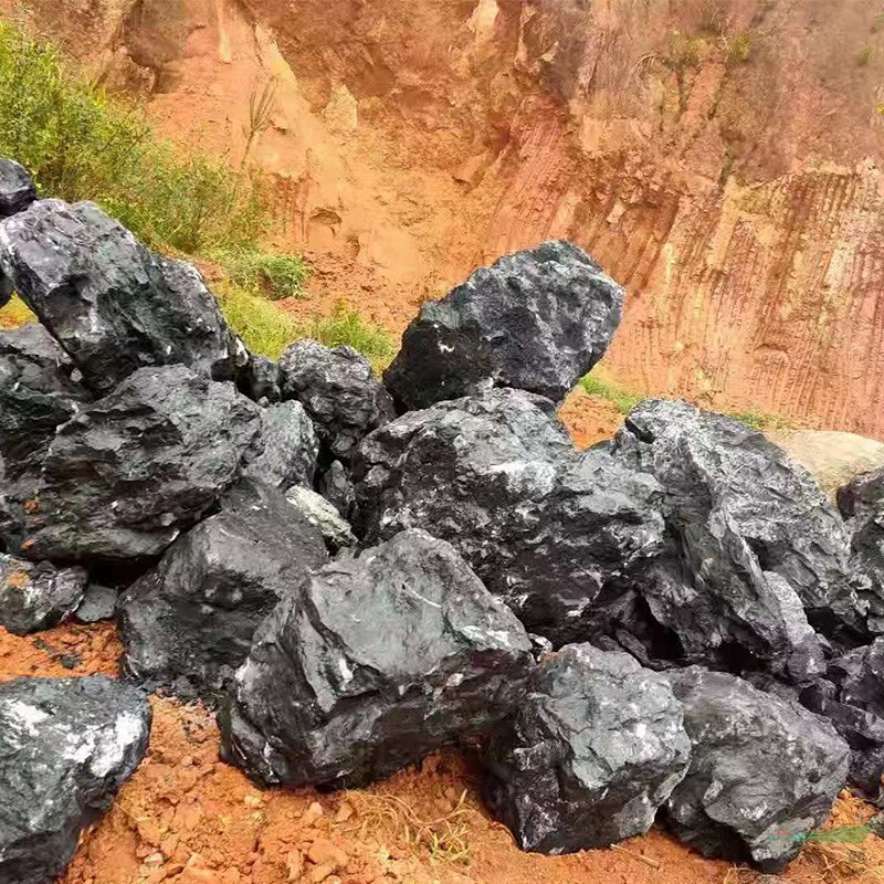 天然景觀石園林石黑山石枯山水置石造景石