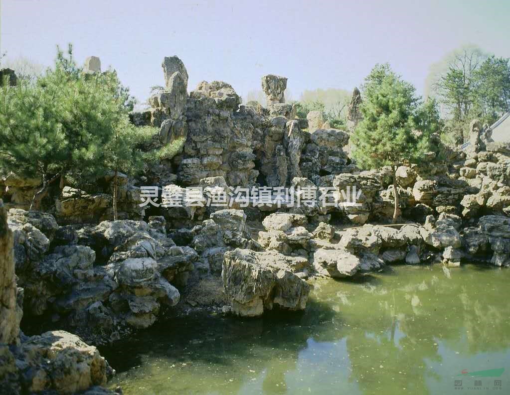 靈璧磬石施工案例/靈璧磐石室內(nèi)外假山制作