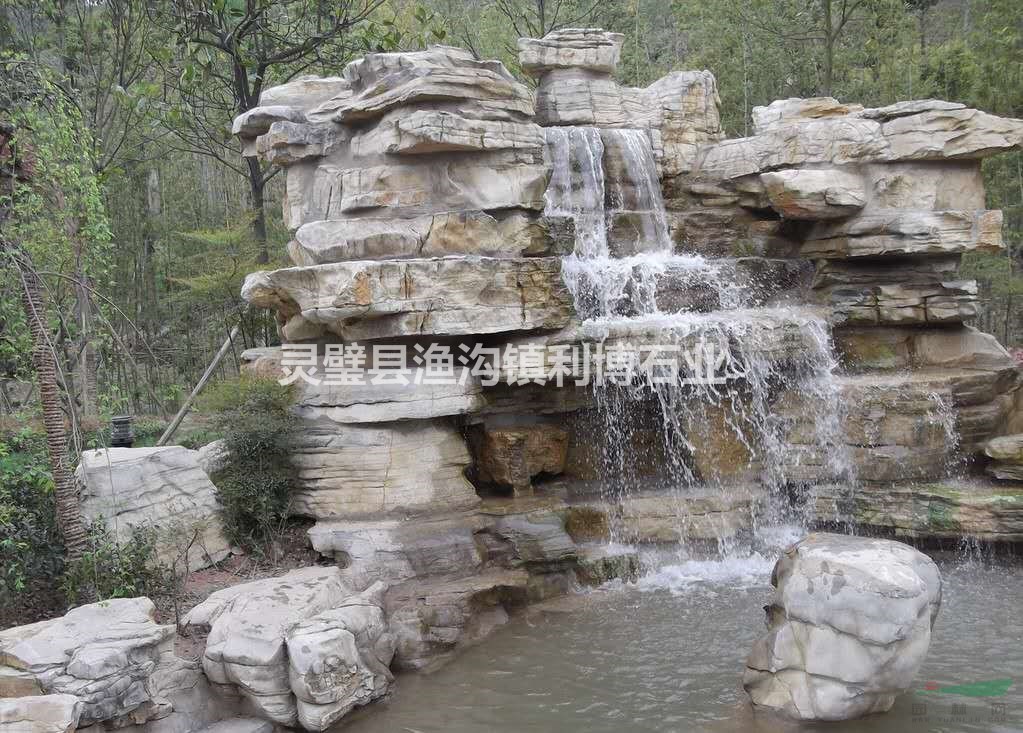 靈璧石假山施工案例/假山制作專業(yè)隊(duì)伍