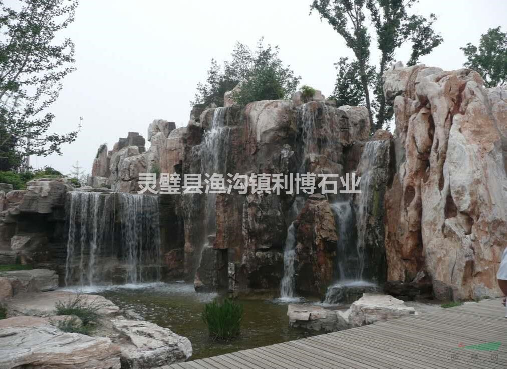 靈璧石假山施工案例/假山制作專業(yè)隊(duì)伍