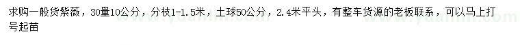 求購(gòu)10公分紫薇