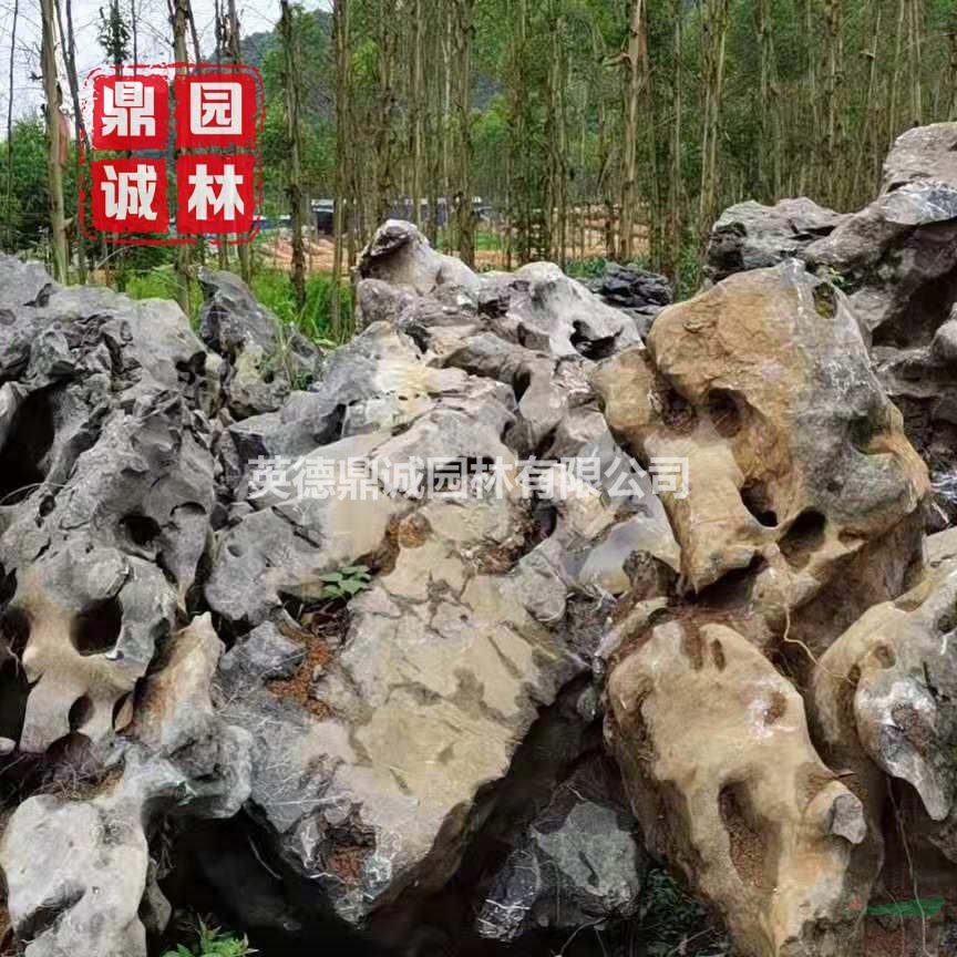 白太湖石工廠貨擺件價(jià)格綠地觀賞