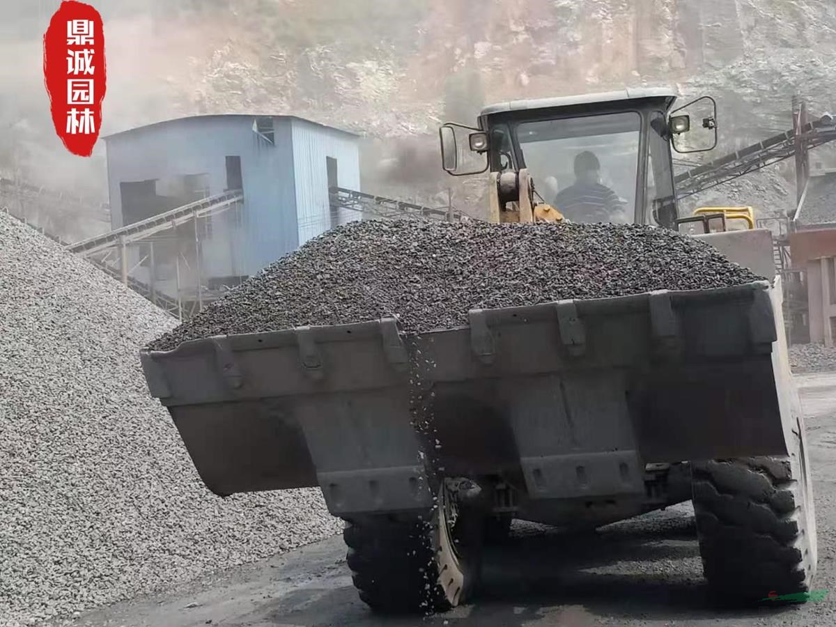 破碎礫石散置水洗石露骨料石粉歡迎來電咨詢選購