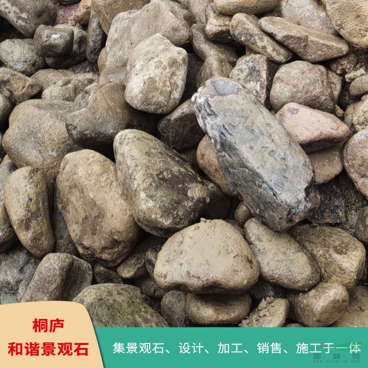 天然景觀石 鵝卵石雨花石 濾料 自然石