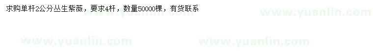 求購4桿叢生紫薇