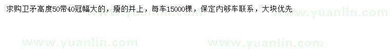 求購(gòu)高40、50公分衛(wèi)矛