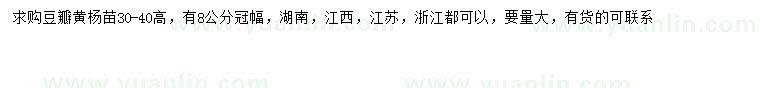 求購(gòu)高30-40公分豆瓣黃楊