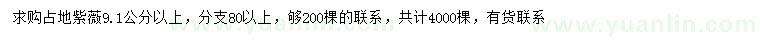 求購9.1公分以上紫薇